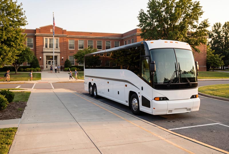 School Field Trip Bus Rentals in Coppell, TX